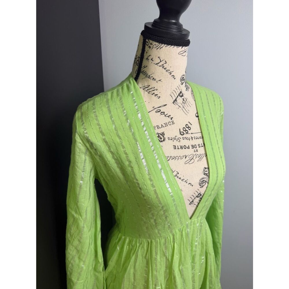 Sundress MAUD LONG DRESS ATHENE LIME NWT Size XS/S Tall - Picture 15 of 16